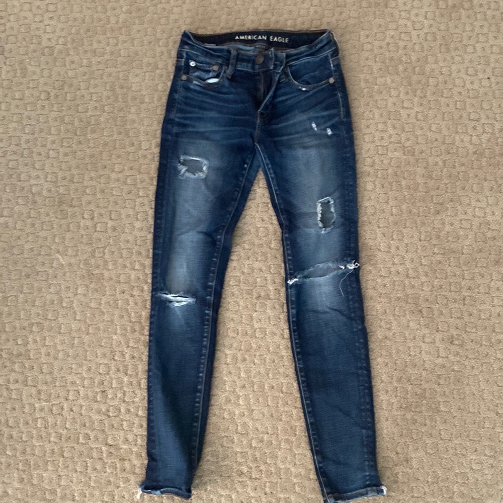 American Eagle super stretch jeans 0 regular